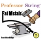 Fat Metals 4-String Bass Stainless Steel .040
